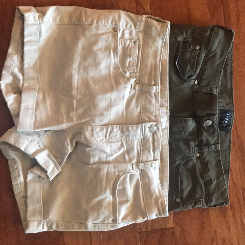 2 pair of size 11. Celebrity pink shorts